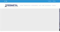 Desktop Screenshot of fedimetal.com.ec